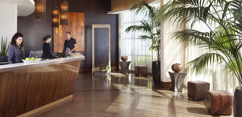 ホテル アンジェレノ Front Desk